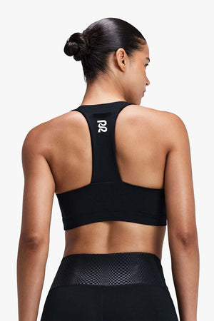WOMEN'S STAMINA-V™ GEOMESH™ V-NECK RUN BRA