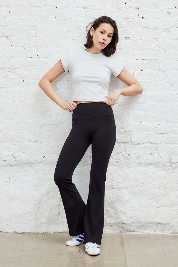 Flare Tights Black