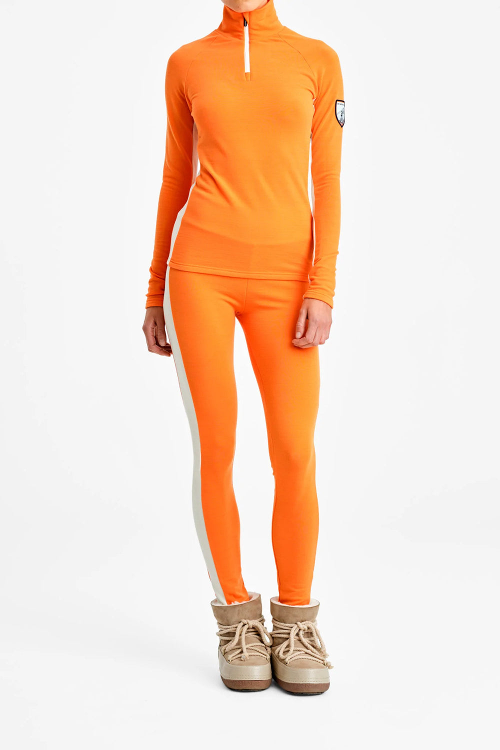 Voss Leggings Women Orange
