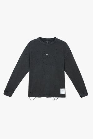 MothTech Waffle Long Tee