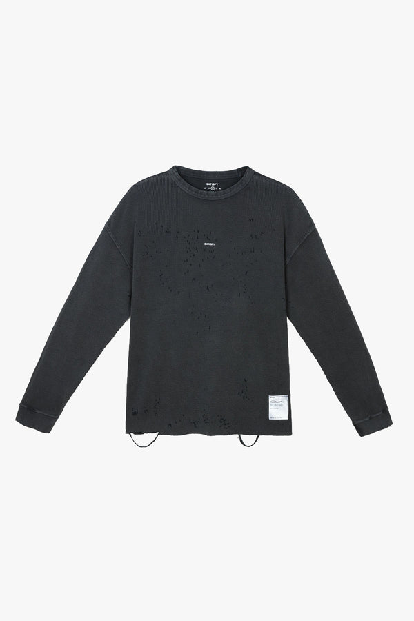 MothTech Waffle Long Tee