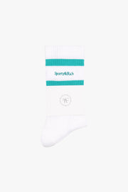 Serif Logo Embroided Socks