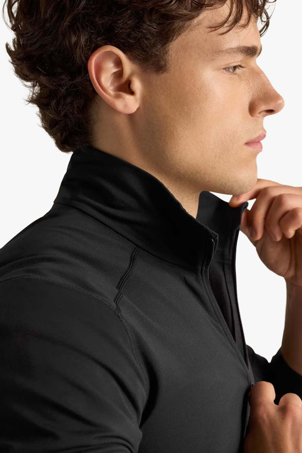 RHO LT ZIP NECK MEN'S