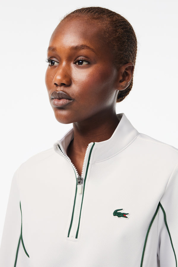 Contrast Sleeve Sport Sweatshirt