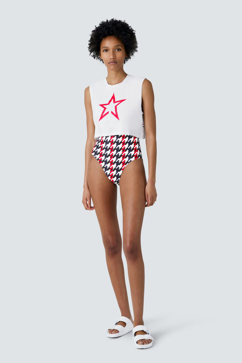 Cropped Star Tank
