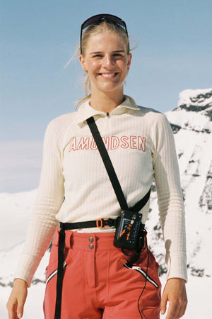 HERO'S HIDE HALF ZIP NECK WOMENS