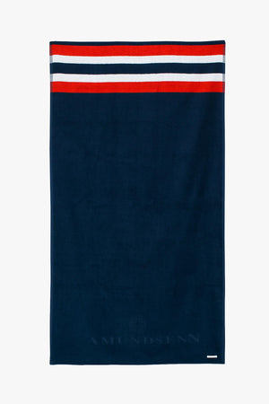 Aqua beach towel