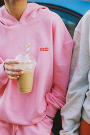 Pink Signature Hoodie