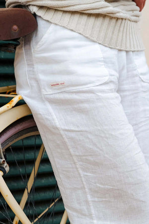 SAFARI LINEN PANTS WOMENS
