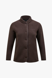 Women's Fleece Snap Cardigan