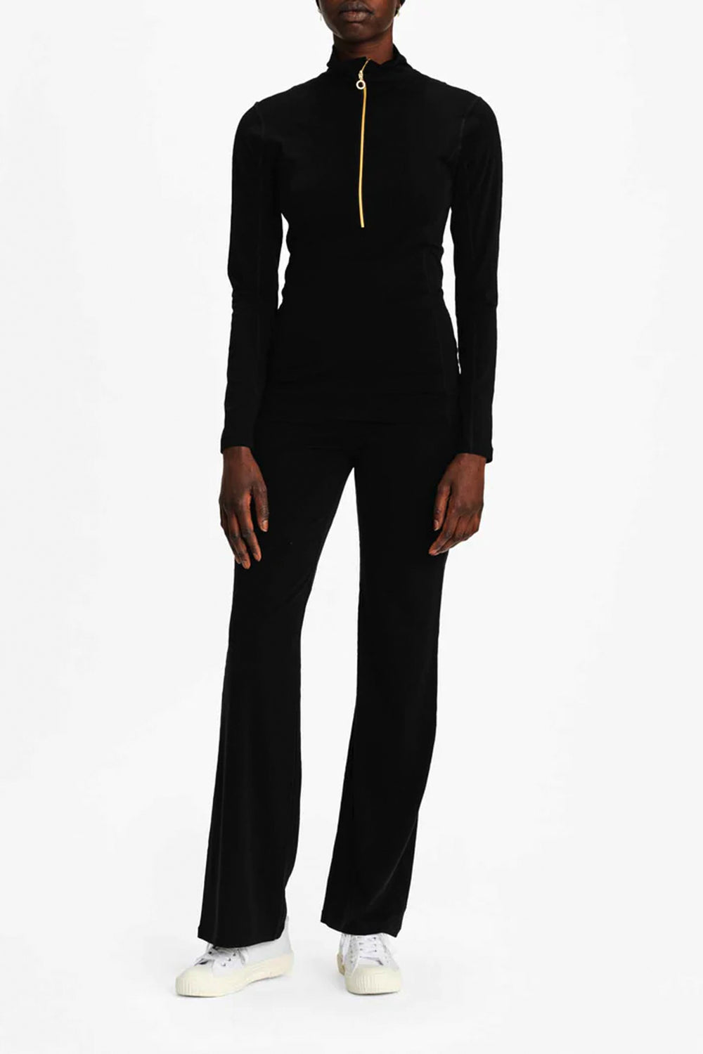 Snow Zip Up Women Black