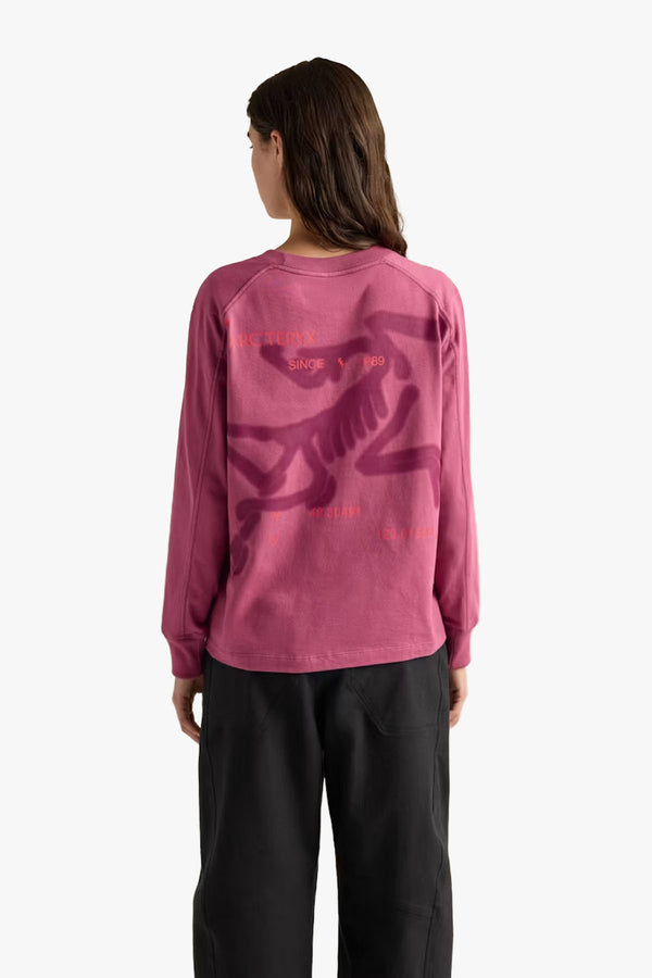 KRAGG COTTON SINCE 1989 CREW NECK SHIRT LS WOMEN'S