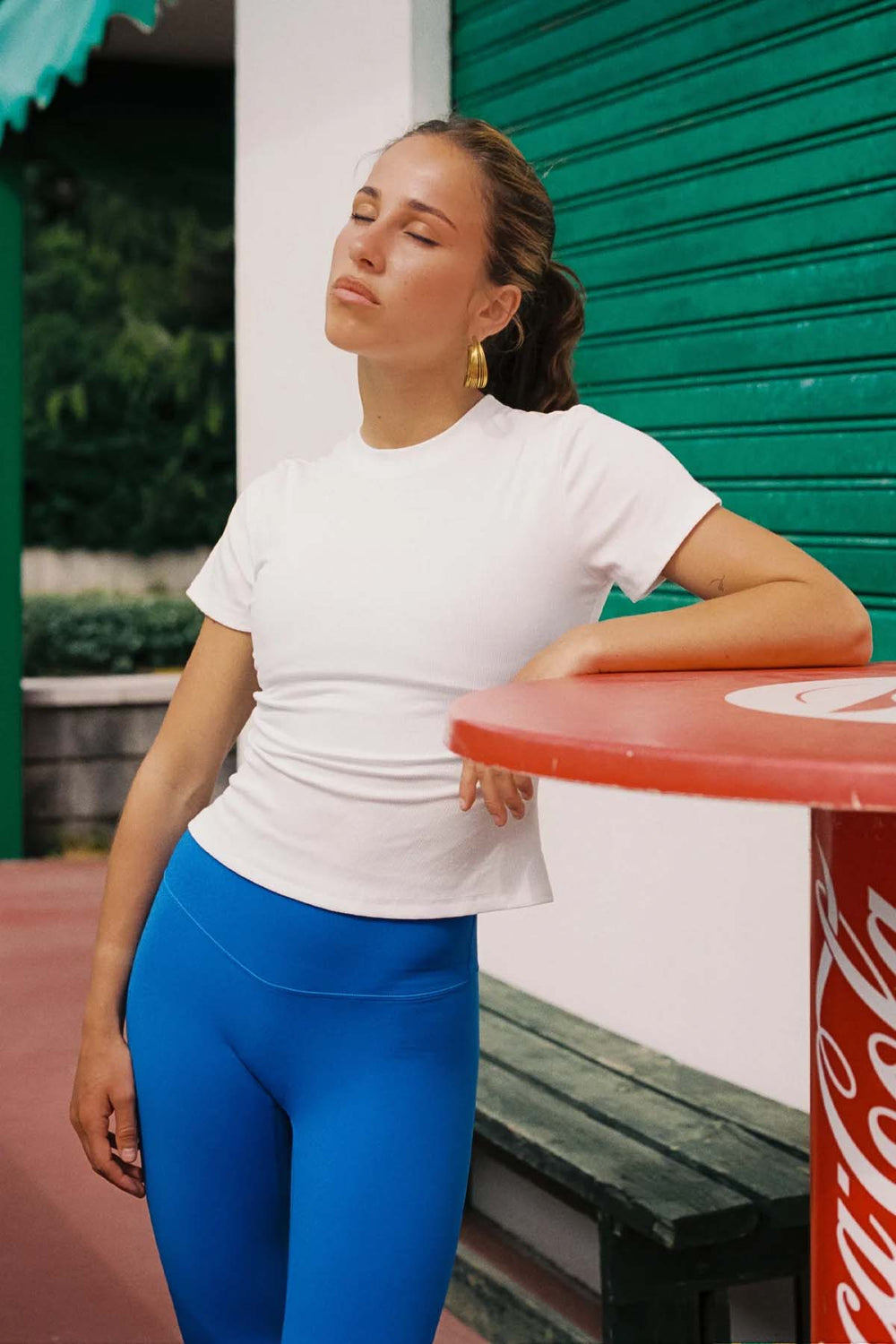 Base Tights Sky Blue