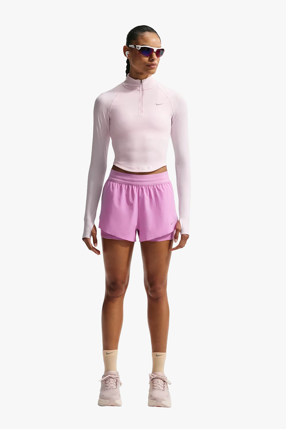 Swift Dri-Fit Mid-Rise 2-in-1 Running Shorts