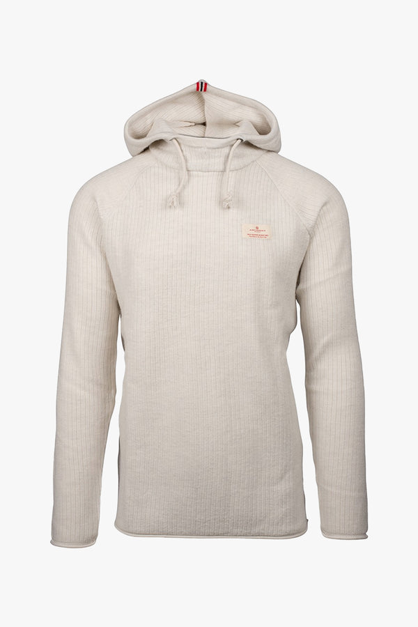 Boiled Hoodie Ribbed Mens