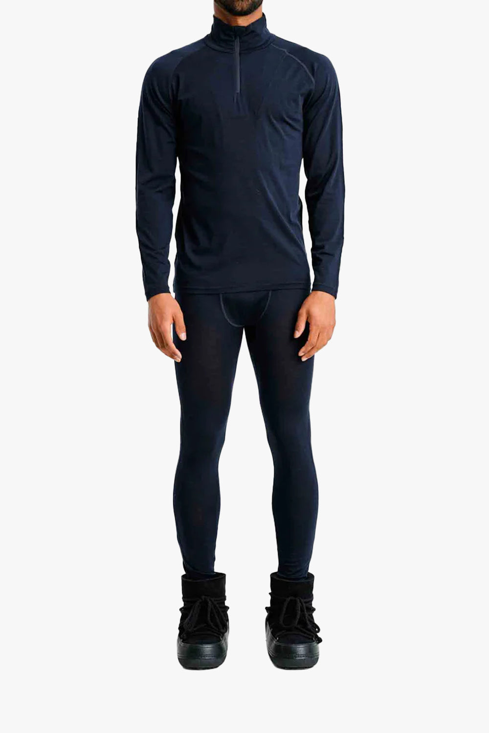 Snow Zip Up Men Navy Blue