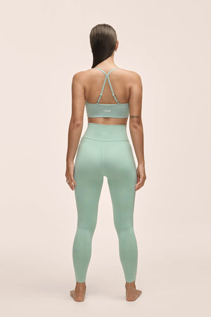 Scallop High Waist Seamless Tights