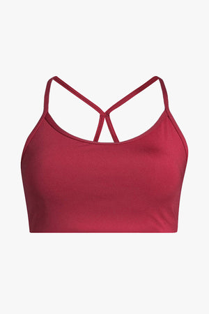 Sleek Strappy Sports Bra
