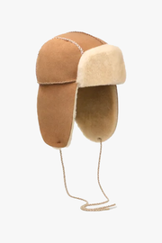 Women's Stitched Sheepskin Trapper