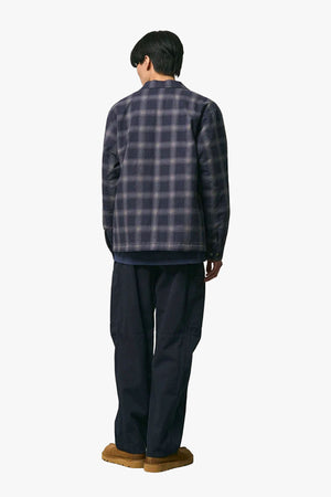 ZIP-UP INSULATED FLANNEL SHIRT