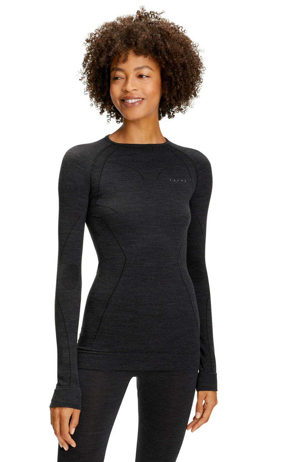 Women Wool-Tech LS crewneck