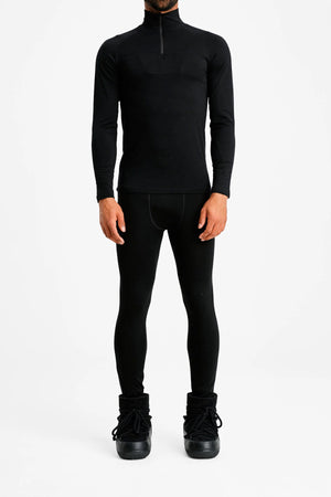 Snow Zip-Up Men Black