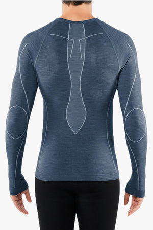 Men Long sleeved Shirt Wool-Tech