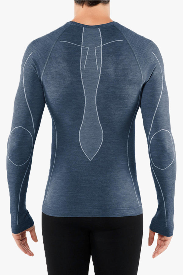 Men Long sleeved Shirt Wool-Tech