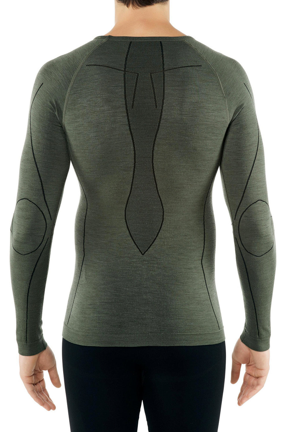 Men Long sleeved Shirt Wool-Tech