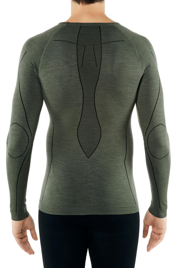 Men Long sleeved Shirt Wool-Tech