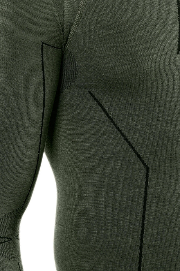 Men Long sleeved Shirt Wool-Tech