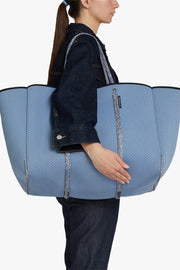 Odyssey Tote in Washed Lapis