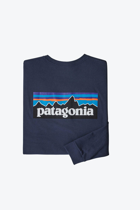 Patagonia M L/S P-6 Logo Responsibili-T – Moniker Sport