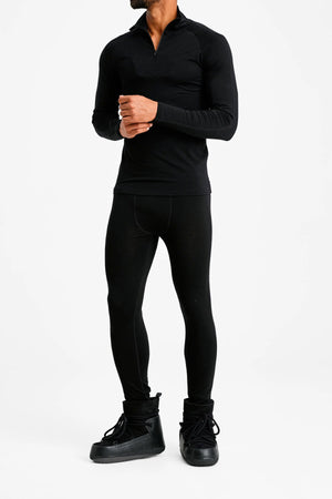Snow Zip-Up Men Black