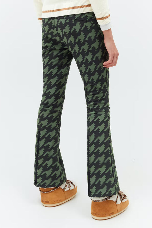 Houndstooth Aurora Flare Pant
