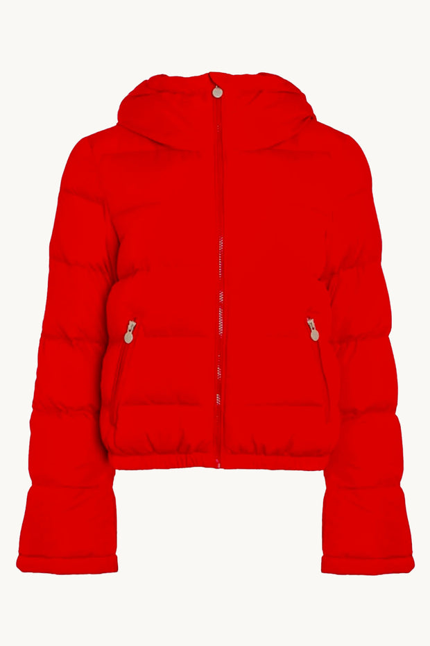 Polar Flare Jacket Red